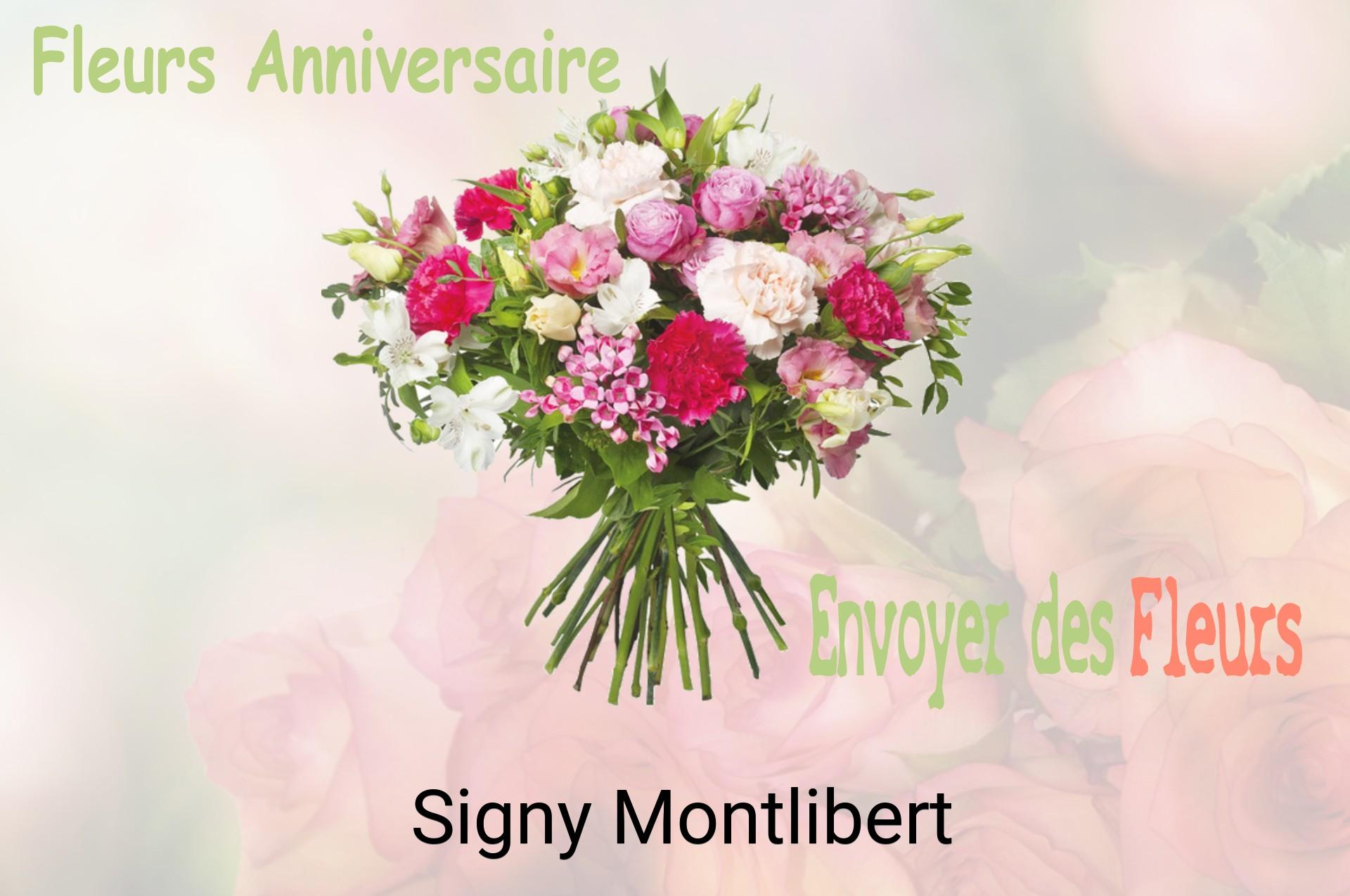 Bouquet de fleurs d’anniversaire livré à Signy-Montlibert